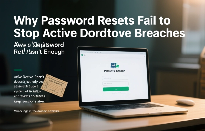 Visual representation of Why Password Resets Fail to Stop Active Directory Breaches