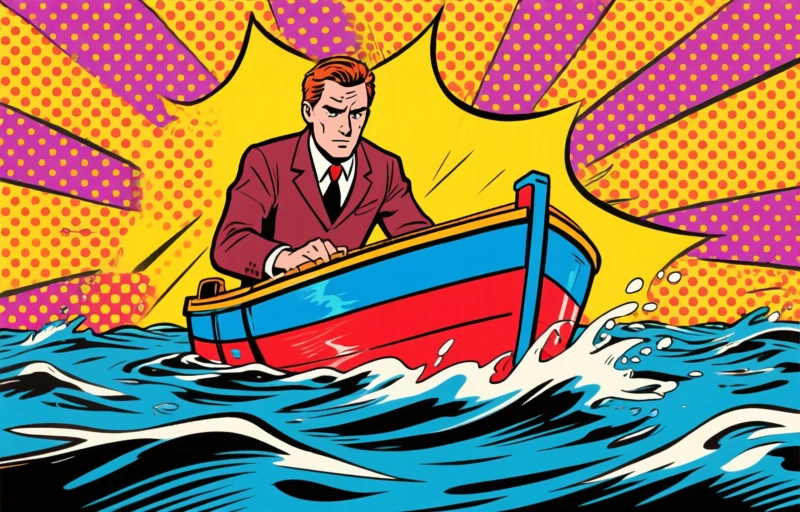 Visuele weergave van Inflatie-alarm