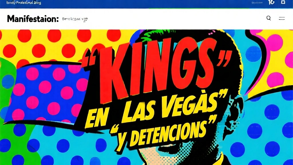 Manifestación 'No Kings' en Las Vegas: protesta y detenciones