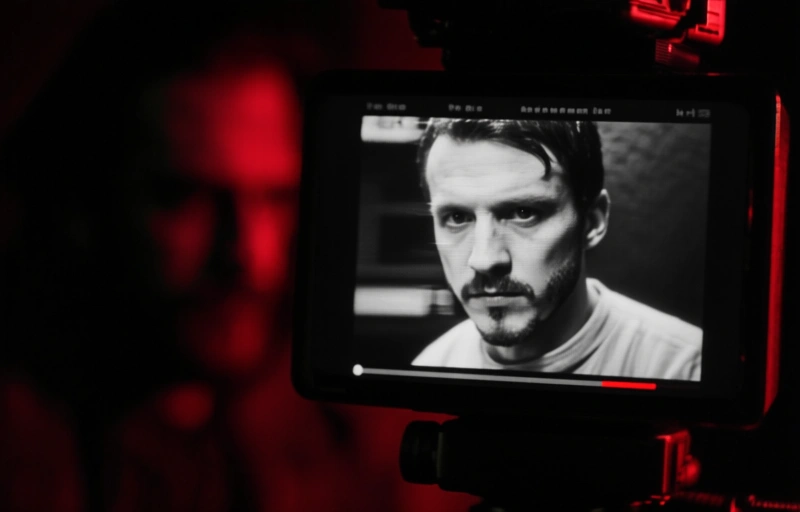 Visuelle Darstellung von Bodycam zeigt Mann mit Kleinkind vor Polizeischüssen in Las Vegas