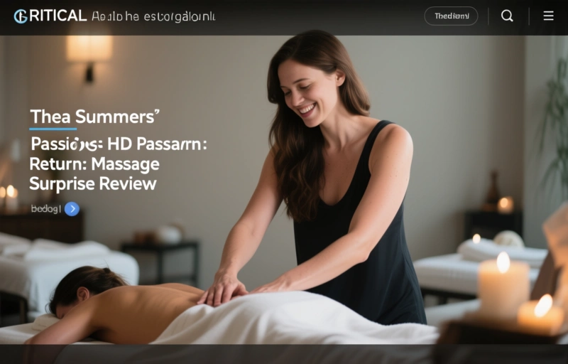 Thea Summers' Passion HD Return: Massage Surprise Review