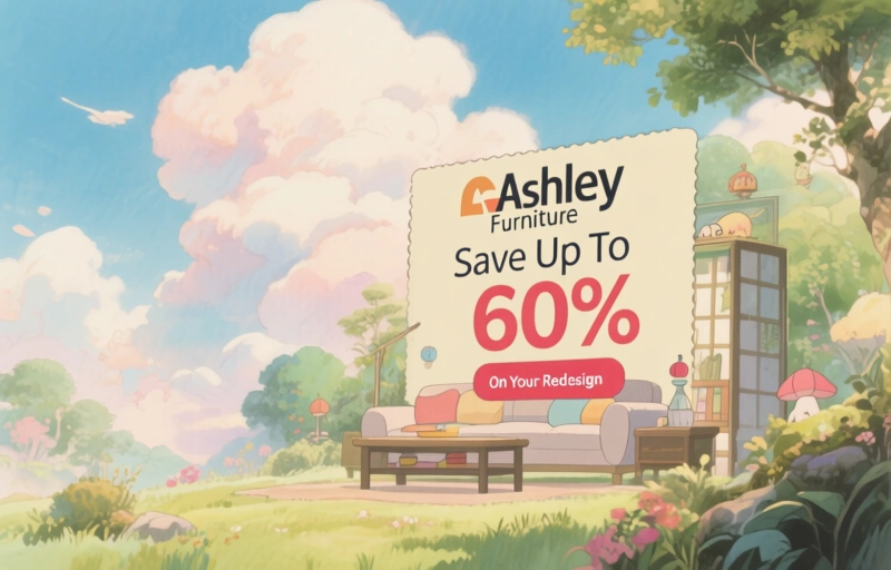 Ashley Furniture Coupons: Save Up To 60% On Your Redesign