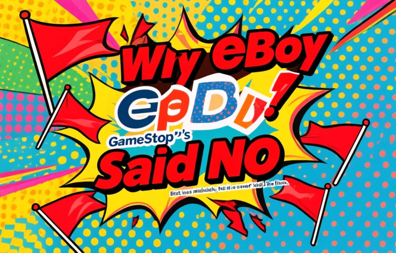 Visual representation of eBay Turns Down GameStop's Takeover Bid
