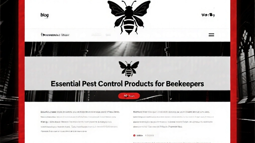 Essential Pest Control Products for Beekeepers