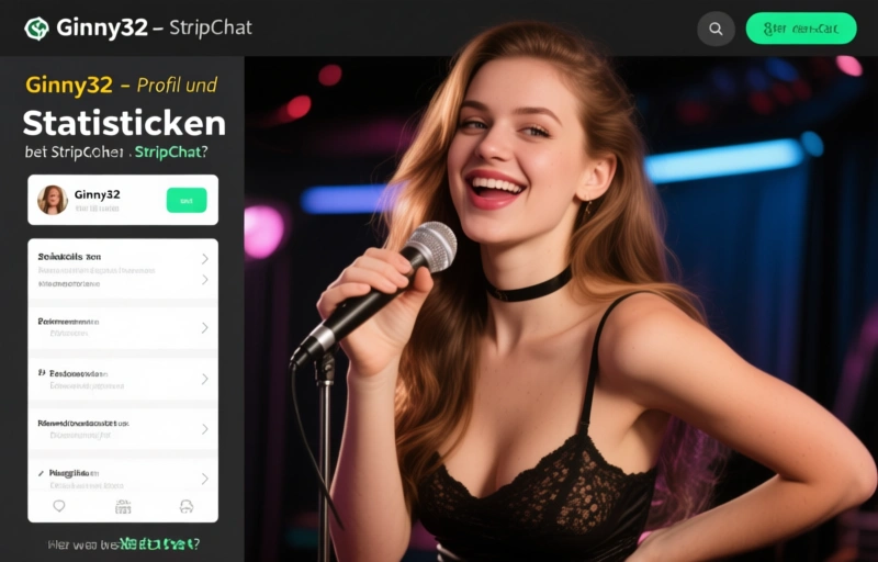 Visuelle Darstellung von Ginny32 – Profil und Statistiken bei StripChat