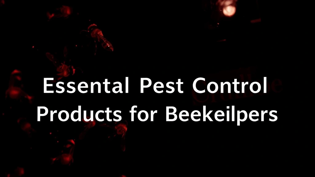 Essential Pest Control Products for Beekeepers