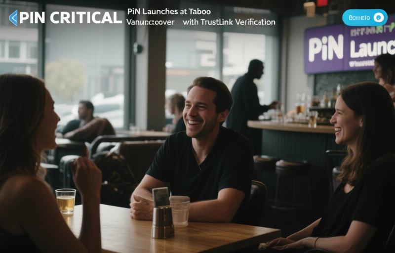 PiN Launches at Taboo Vancouver with TrustLink Verification