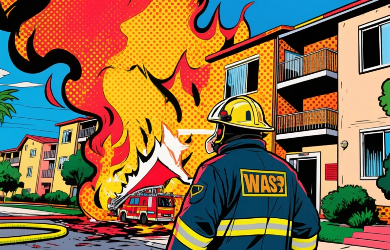 Visuelle Darstellung von Tragischer Wohnungsbrand in Las Vegas
