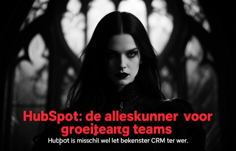 Visuele weergave van Top 10 CRM software voor Nederlandse bedrijven