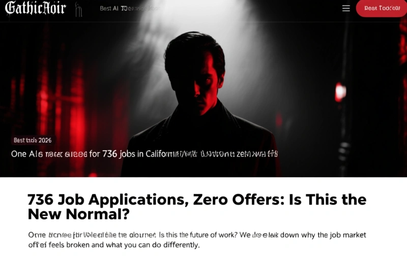 736 Job Applications, Zero Offers: Is This the New Normal?