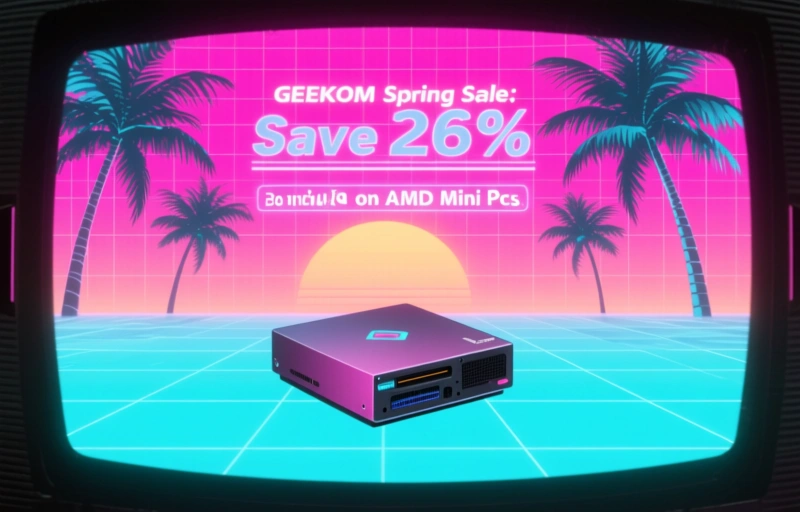 GEEKOM Spring Sale: Save 26% on AMD Mini PCs