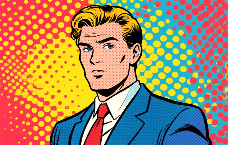 Visual representation of AI in HR