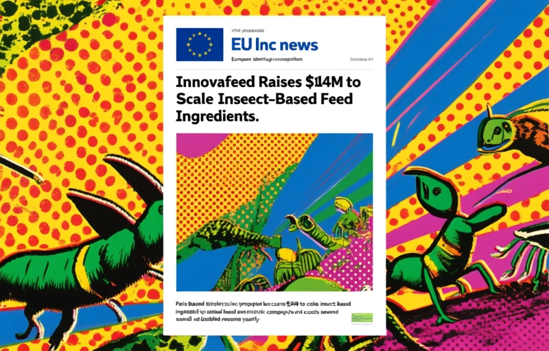 Innovafeed Raises $54M to Scale Insect-Based Feed Ingredients