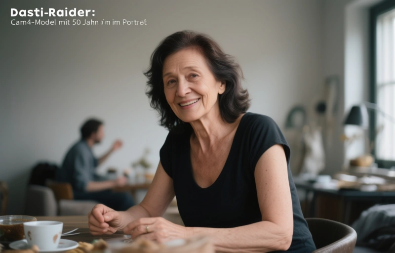 Dasti_Raider: Cam4-Model mit 50 Jahren im Porträt