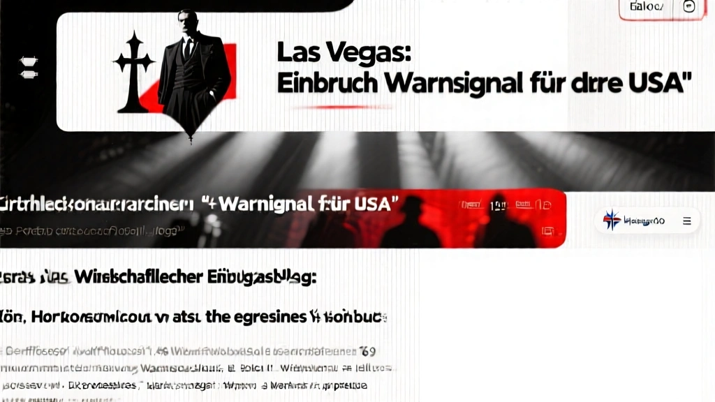 Las Vegas: Wirtschaftlicher Einbruch als Warnsignal für die USA