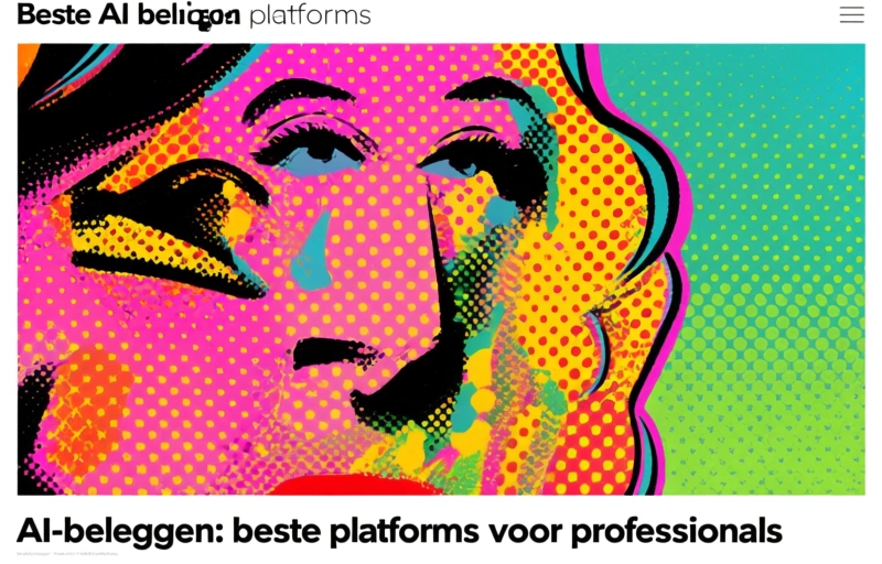 AI-beleggen: beste platforms voor professionals