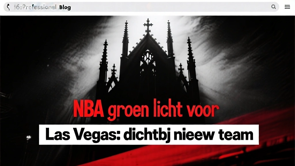 NBA groen licht voor Las Vegas: dichtbij nieuw team