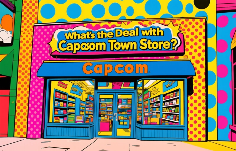 Visual representation of Capcom Town Store Opens