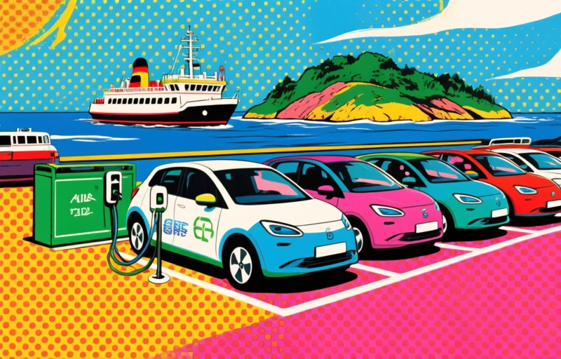 Parked EVs Could Power Island Ferries in German Trial