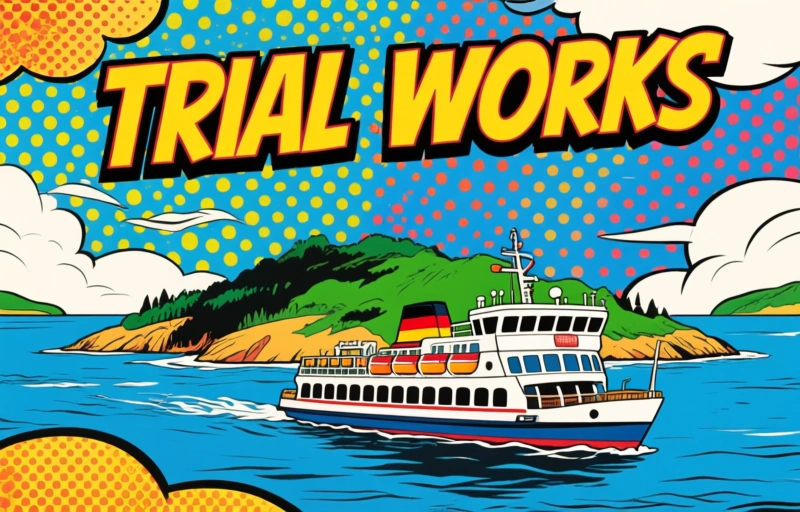 Visual representation of Parked EVs Could Power Island Ferries in German Trial