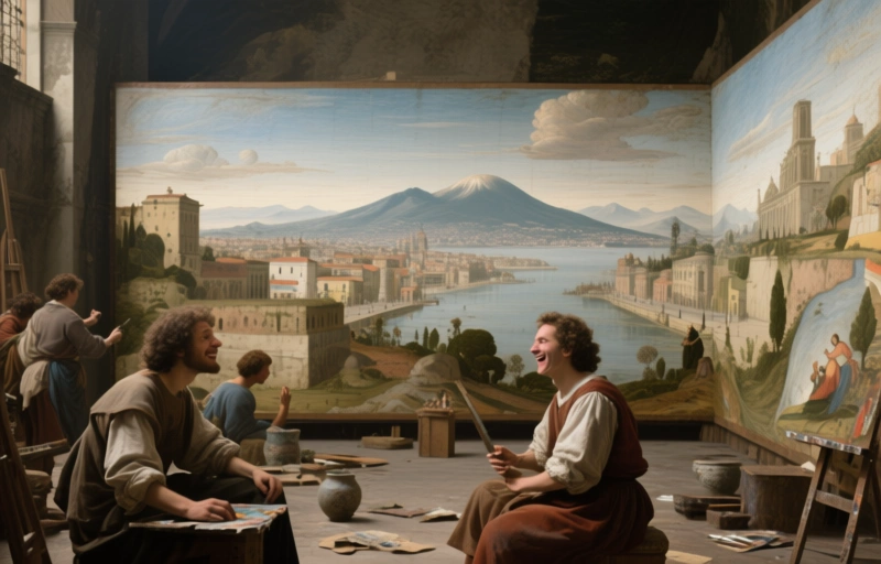 Unlocking Jan van Stinemolen's 1582 Panorama of Naples