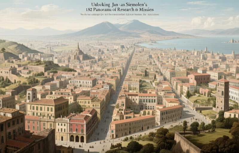 Visual representation of Unlocking Jan van Stinemolen's 1582 Panorama of Naples