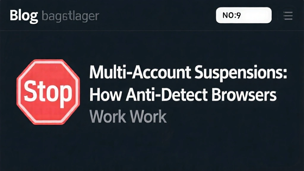 Stop Multi-Account Suspensions: How Anti-Detect Browsers Work