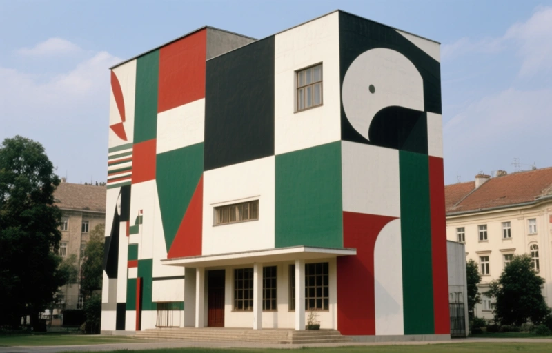 Visual representation of Theo van Doesburg and the Hungarian Avant-Garde