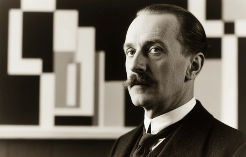 Visual representation of Theo van Doesburg and the Hungarian Avant-Garde