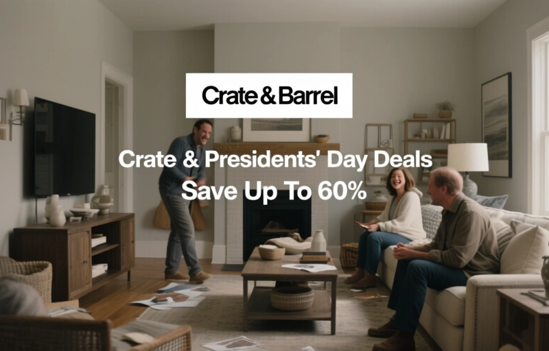 Crate & Barrel Presidents' Day Deals: Save Up To 60%