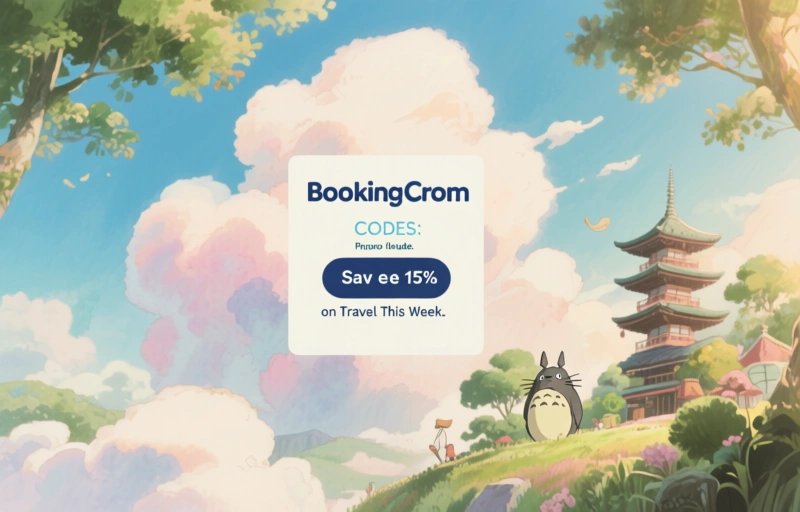 Booking.com Promo Codes: Save 15% on Travel This Week