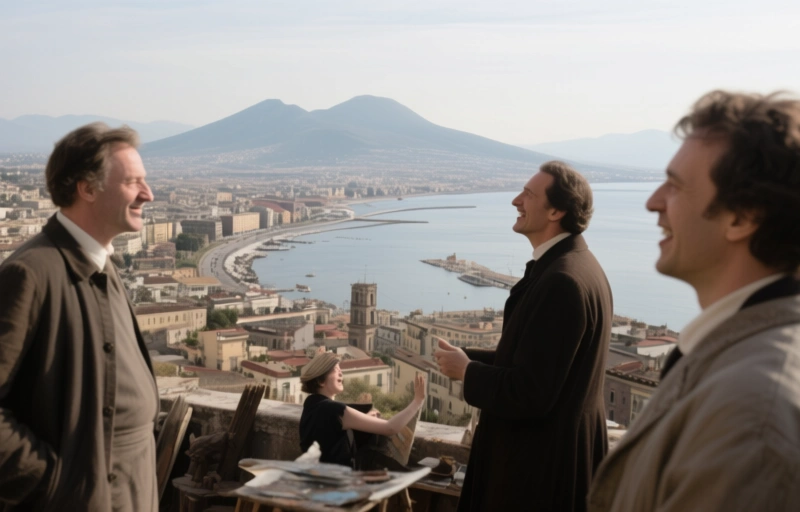 0340 Il contesto biografico e creativo della veduta panoramica di Napoli di Jan van Stinemolen