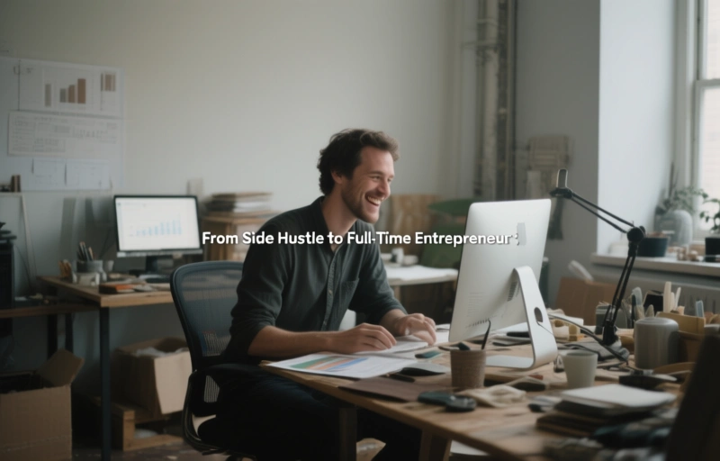 From Side Hustle to Full-Time Entrepreneur: Key Lessons