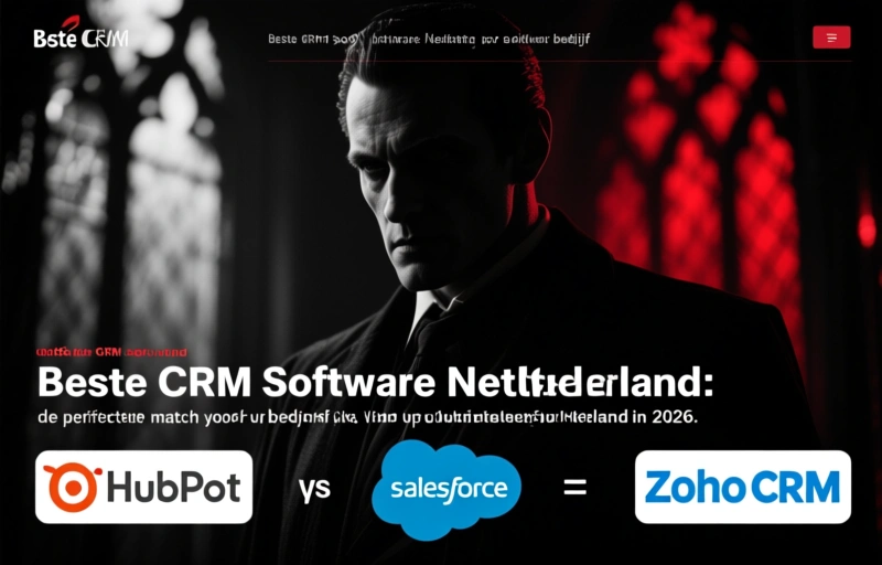 Beste CRM software Nederland: vind de perfecte match voor uw bedrijf