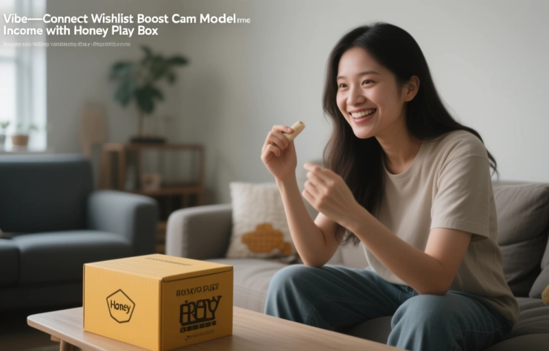 Vibe-Connect Wishlist: Boost Cam Model Income with Honey Play Box