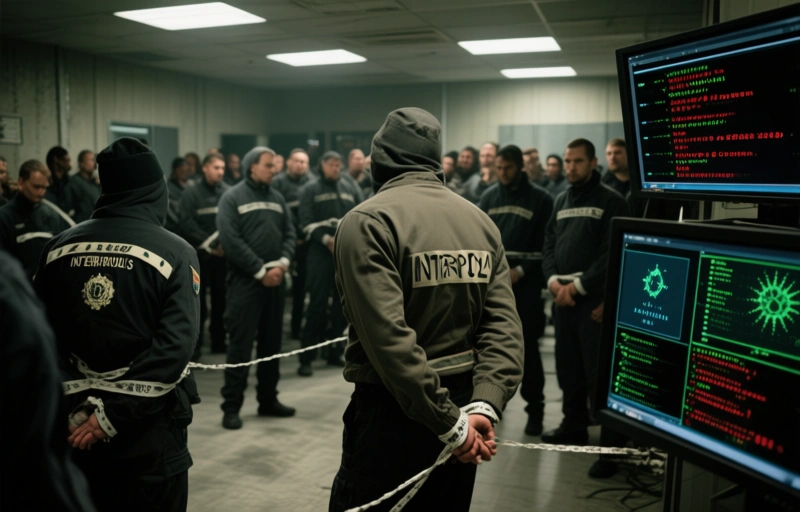 Visual representation of Interpol's Operation Ramz Arrests 200+ Cybercriminals