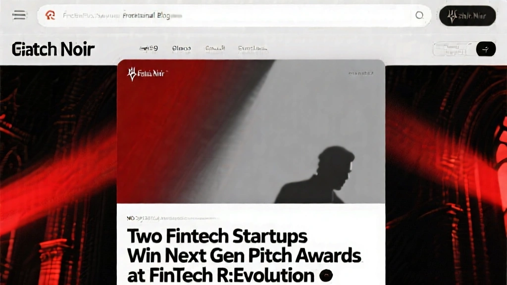 Two Fintech Startups Win Next Gen Pitch Awards at FinTech R:Evolution
