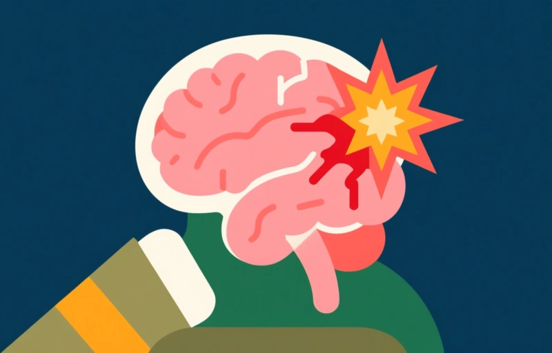 Veteraan waarschuwt voor hersenletsel na explosie