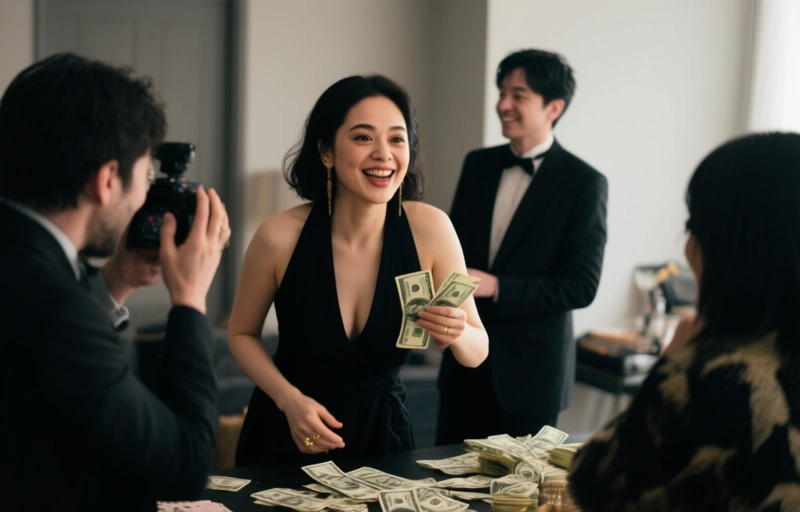Lucy Mochi feiert ihr Blacked-Debüt mit Hollywood Cash