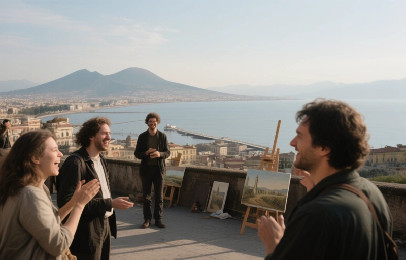 Unveiling Stinemolen's Panorama of Naples