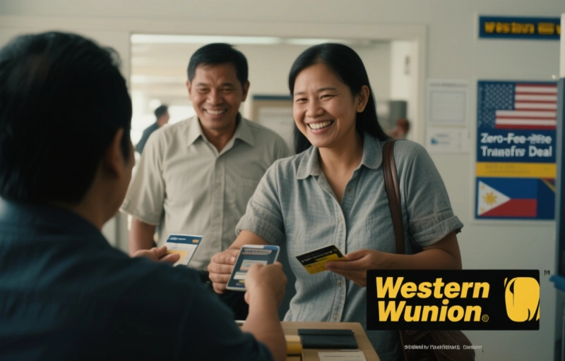 Western Union's Zero-Fee Transfer Deal for US to Philippines