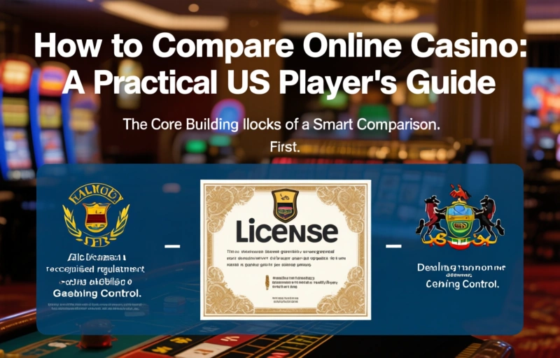 Visual representation of How to Compare Online Casinos