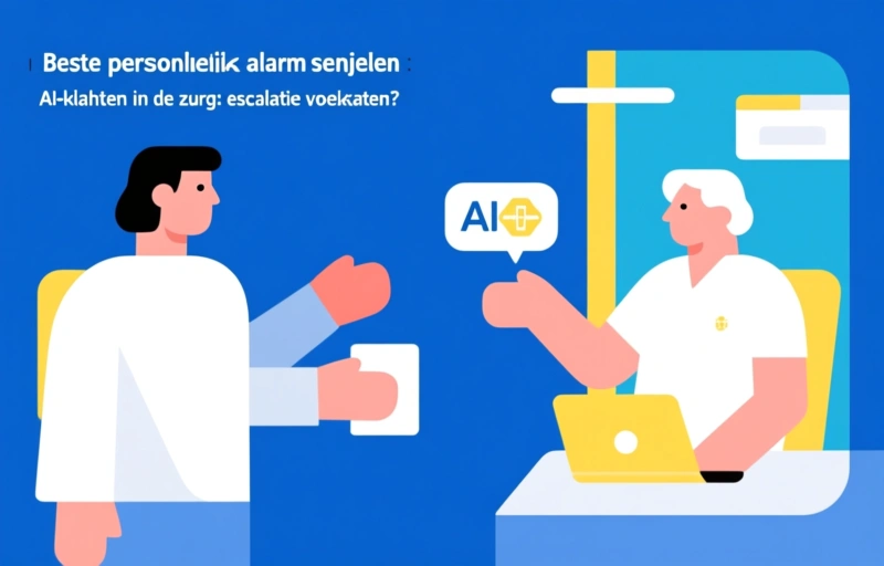AI-klachten in de zorg: escalatie voorkomen?