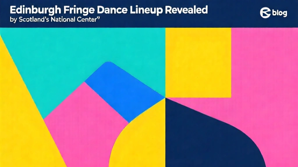 Edinburgh Fringe Dance Lineup Revealed by Scotland's National Center