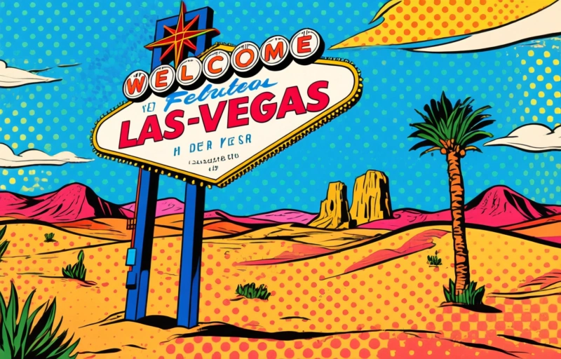 Visuelle Darstellung von Las Vegas perfekt erleben - bei jedem Wetter