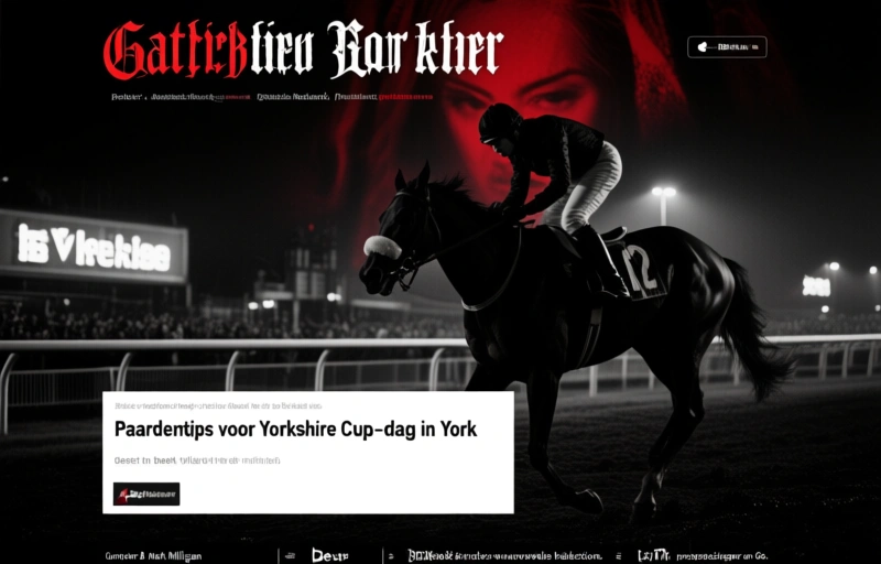 Paardentips voor Yorkshire Cup-dag in York