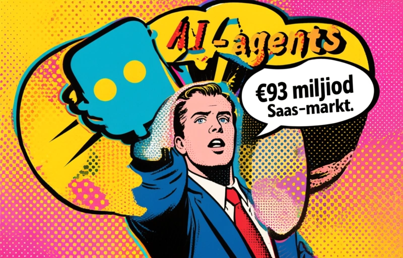 AI-agents veroveren €93 miljard SaaS-markt