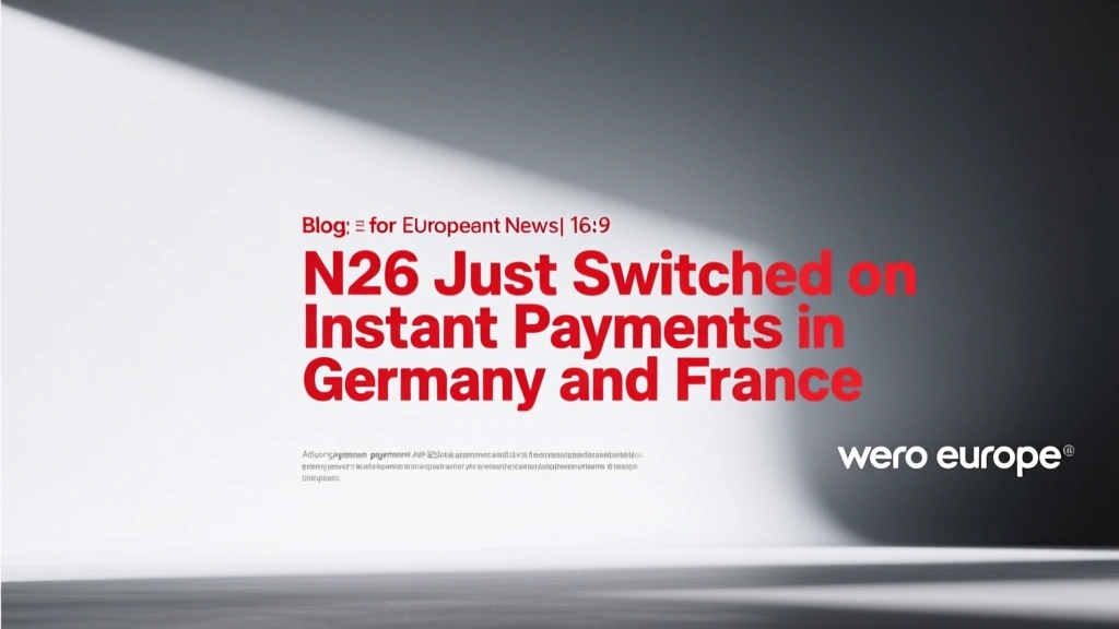 N26 Just Switched on Instant Payments in Germany and France