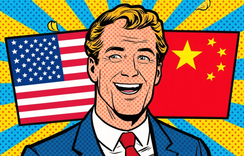 Visuele weergave van Hegseth bekritiseert Europa en prijst China-band