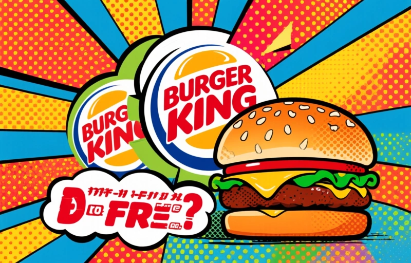 Visual representation of Burger King's New Year Deal